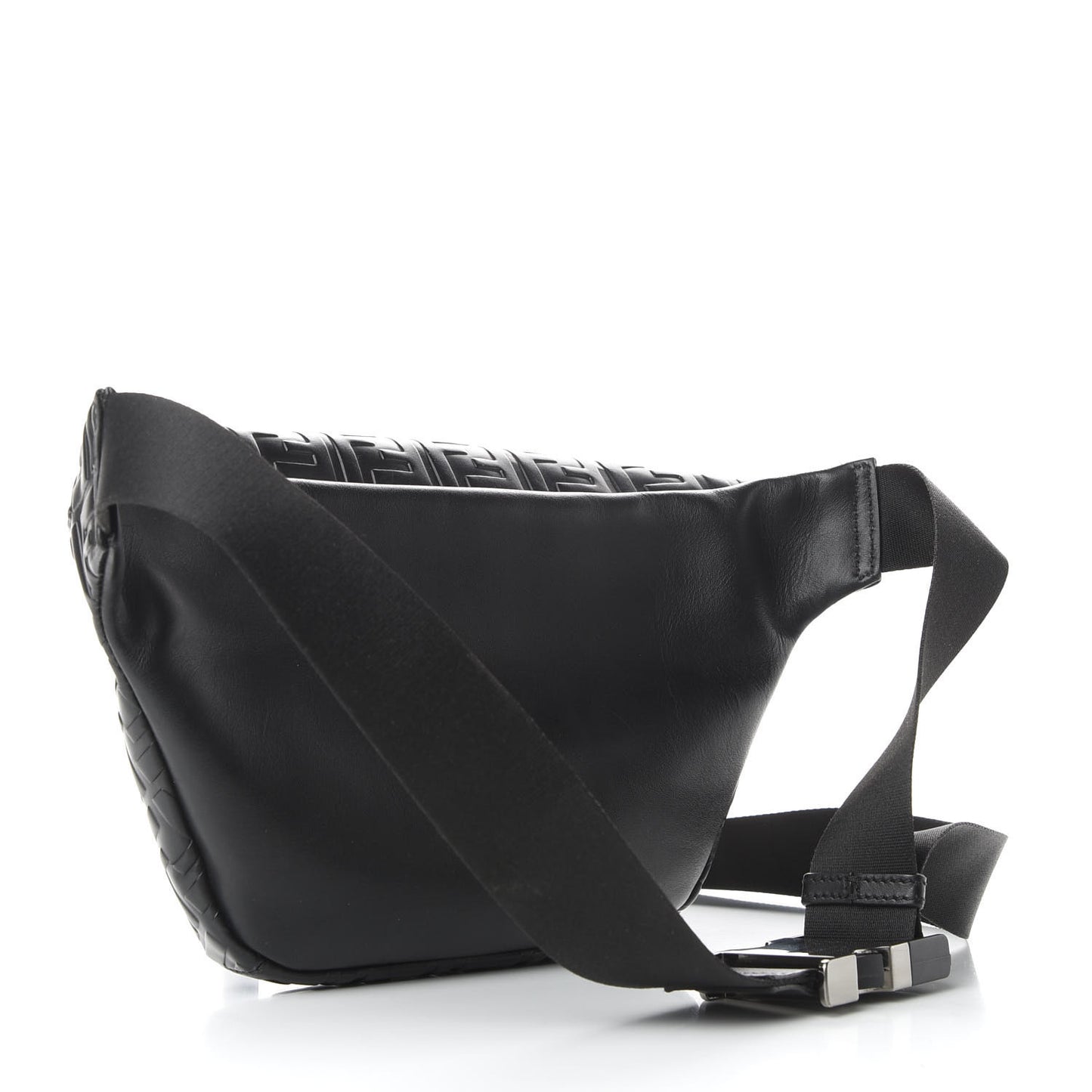 Vitello Century FF 1974 Embossed Belt Bag Black