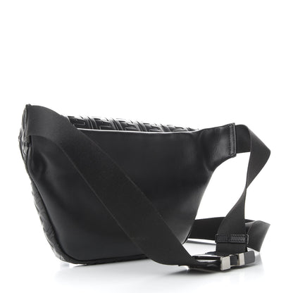 Fendi Vitello Century FF 1974 Embossed Belt Bag Black 3 of 9