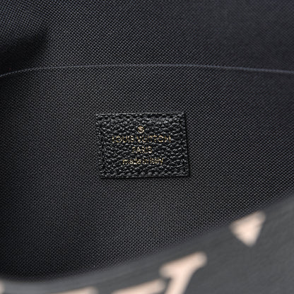 Louis Vuitton Empreinte Monogram Giant Crafty Pochette Felicie Black Creme 6 of 11