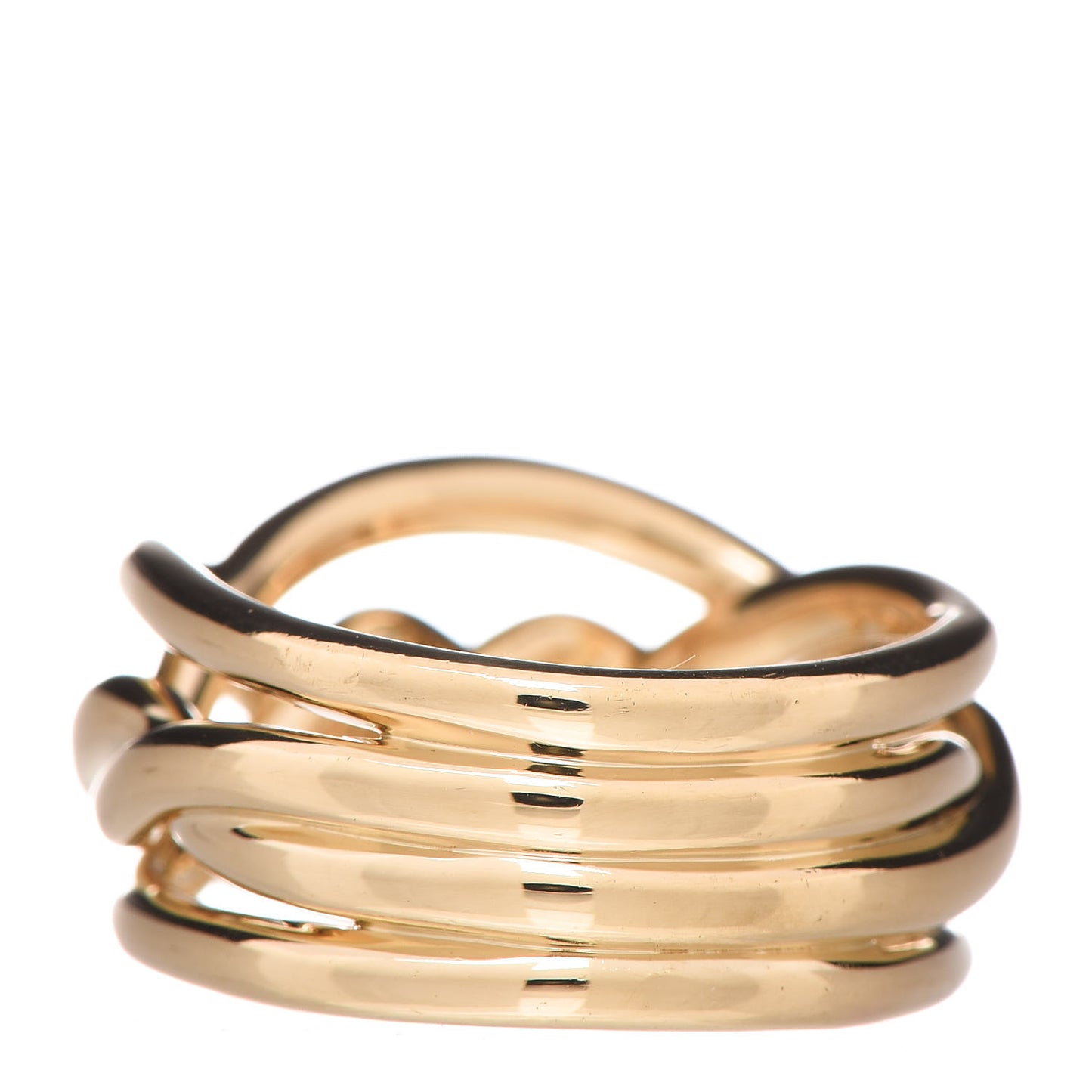 18K Yellow Gold 11.5mm Continuance Ring 49 5
