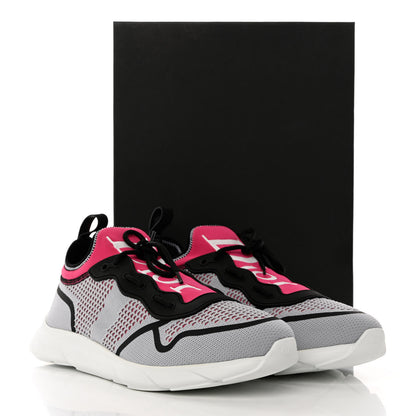 Christian Dior Technical Knit Mens B21 Sneakers 45 Grey Pink Black 9 of 9