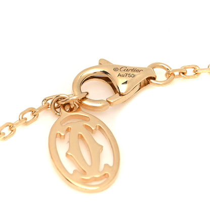 Cartier 18K Yellow Gold Diamond SM D'Amour Bracelet 4 of 4