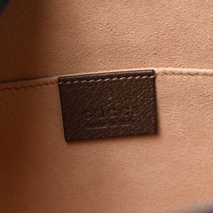 Gucci GG Supreme Monogram Web Ophidia Pouch Brown 6 of 10