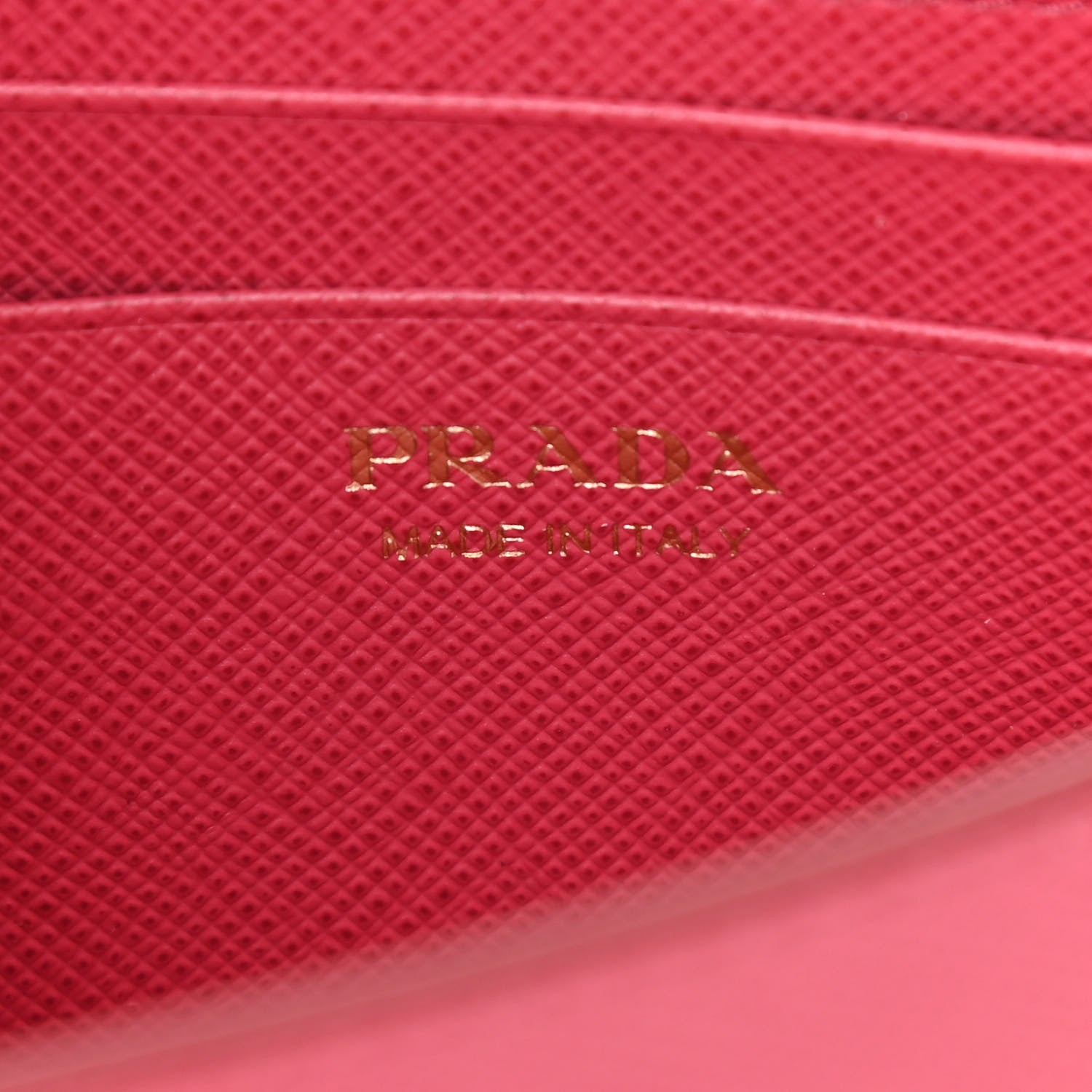 Prada Saffiano Metal Phone Wristlet Crossbody Wallet Peonia 6 of 12