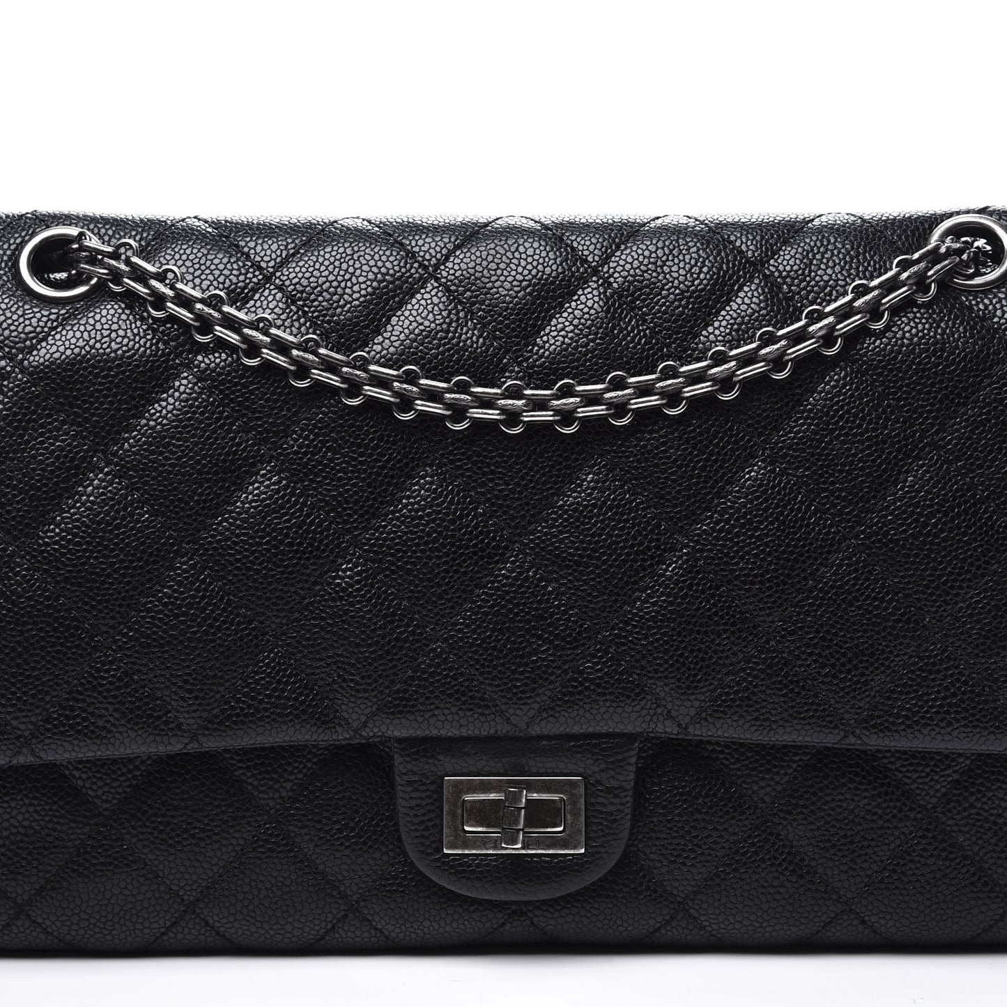 Caviar Quilted 2.55 Reissue 226 Flap Black