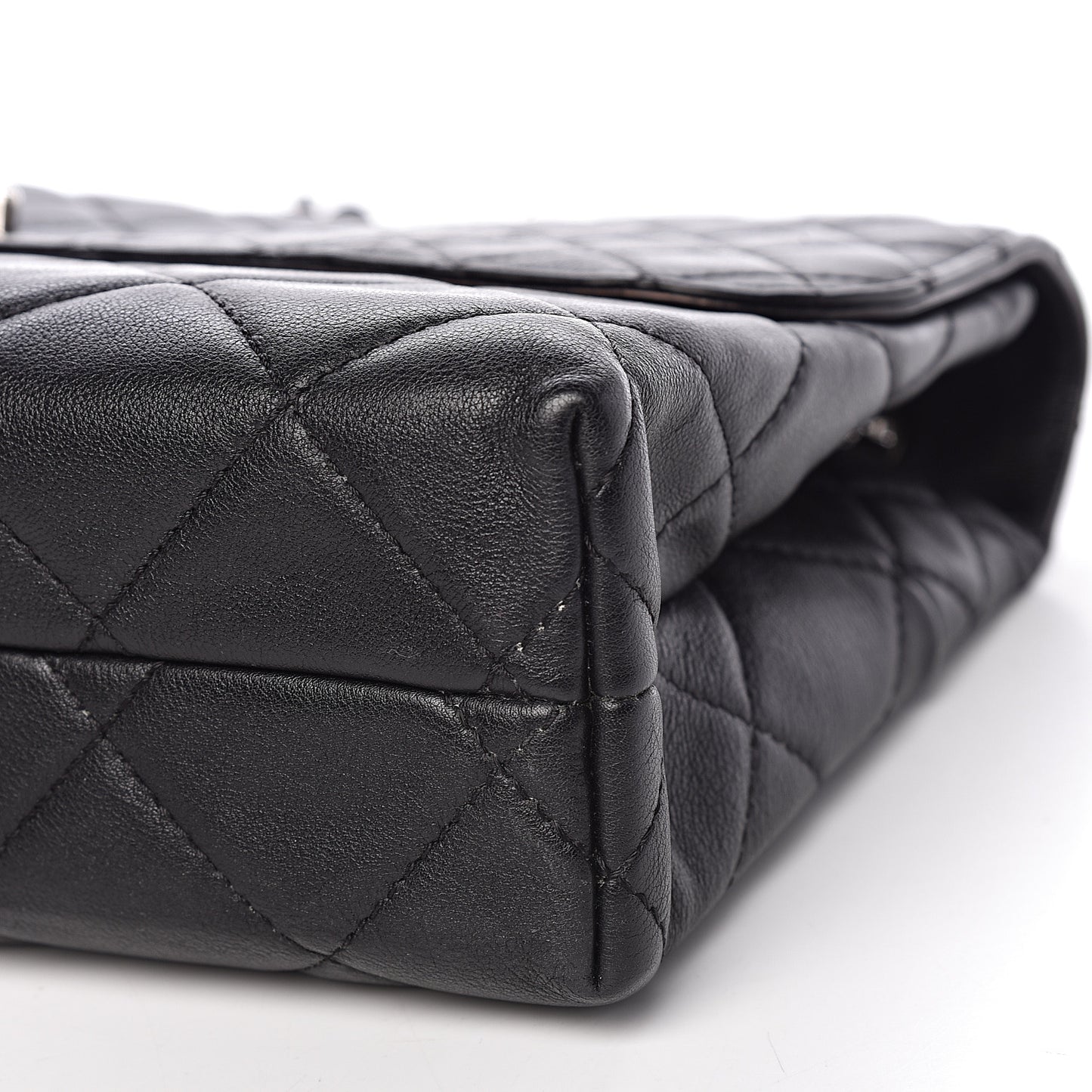 Calfskin Quilted In The Business Flap Bag Black