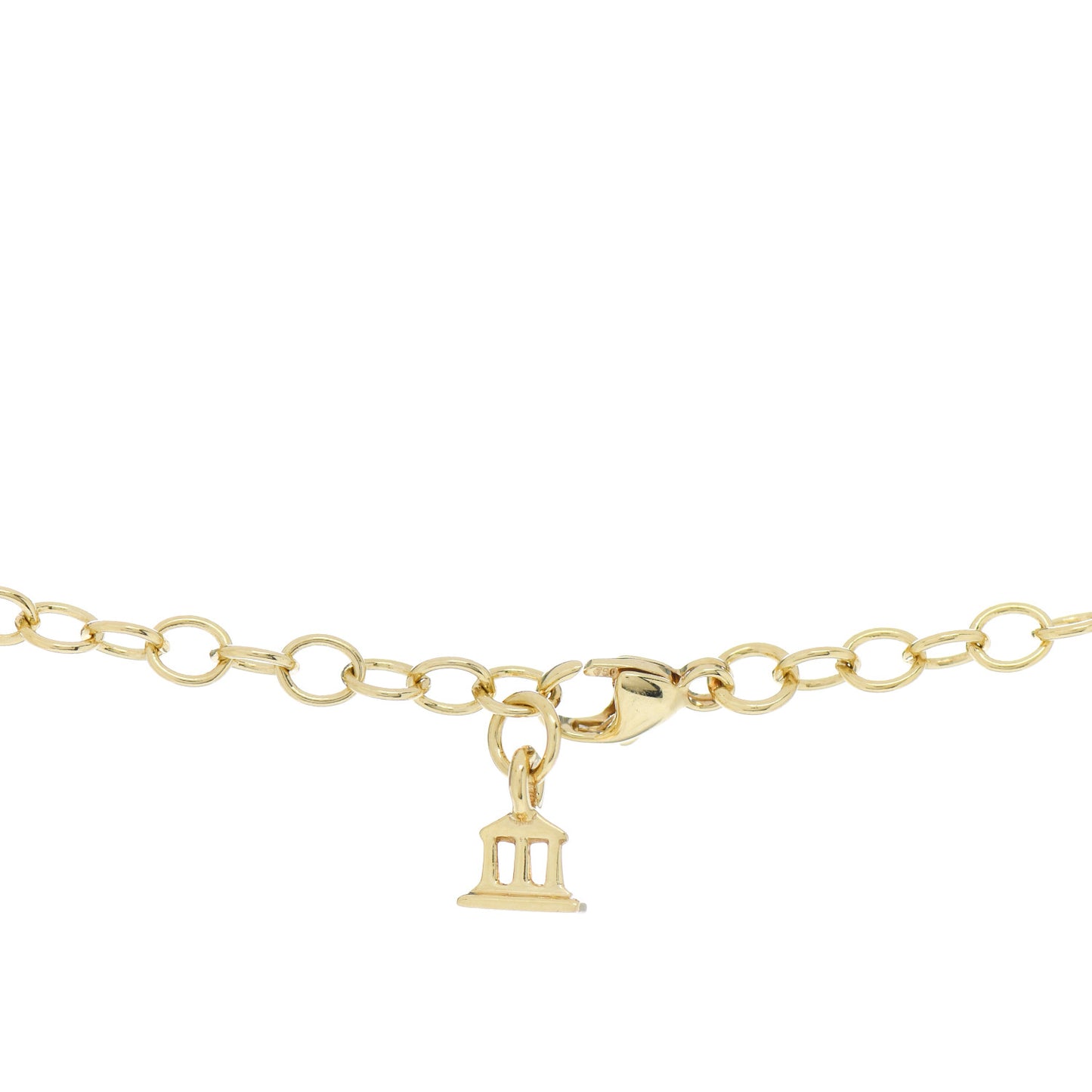 18K Yellow Gold Extra Small Chain Necklace 18"