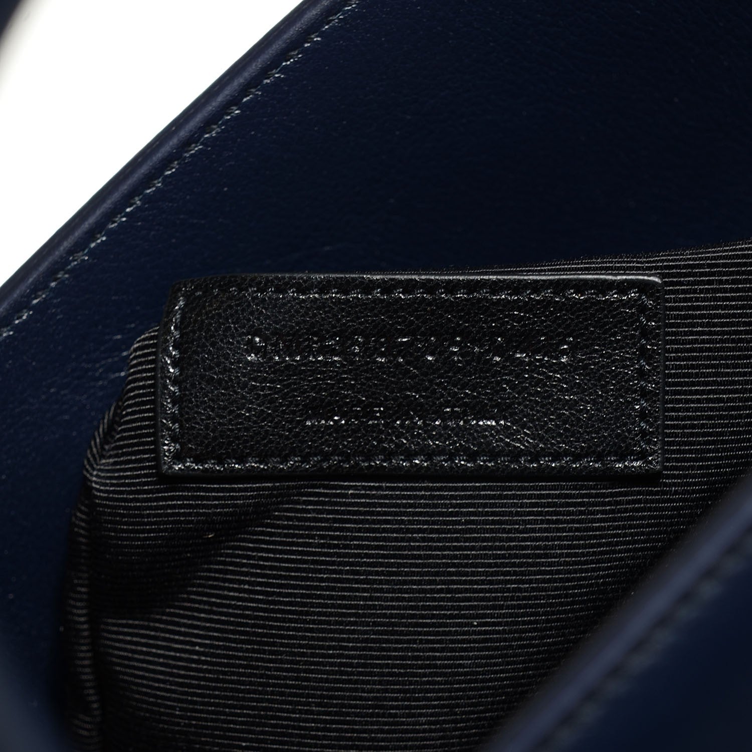 Saint Laurent Calfskin Small Sac De Jour Navy 7 of 11