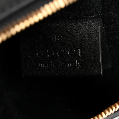 Gucci GG Calfskin Embossed B Medium Shoulder Bag Arabella Black 7 of 11