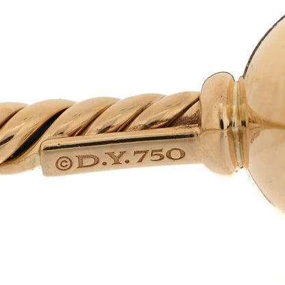 David Yurman 18K Yellow Gold 10mm Solari Bracelet 4 of 4