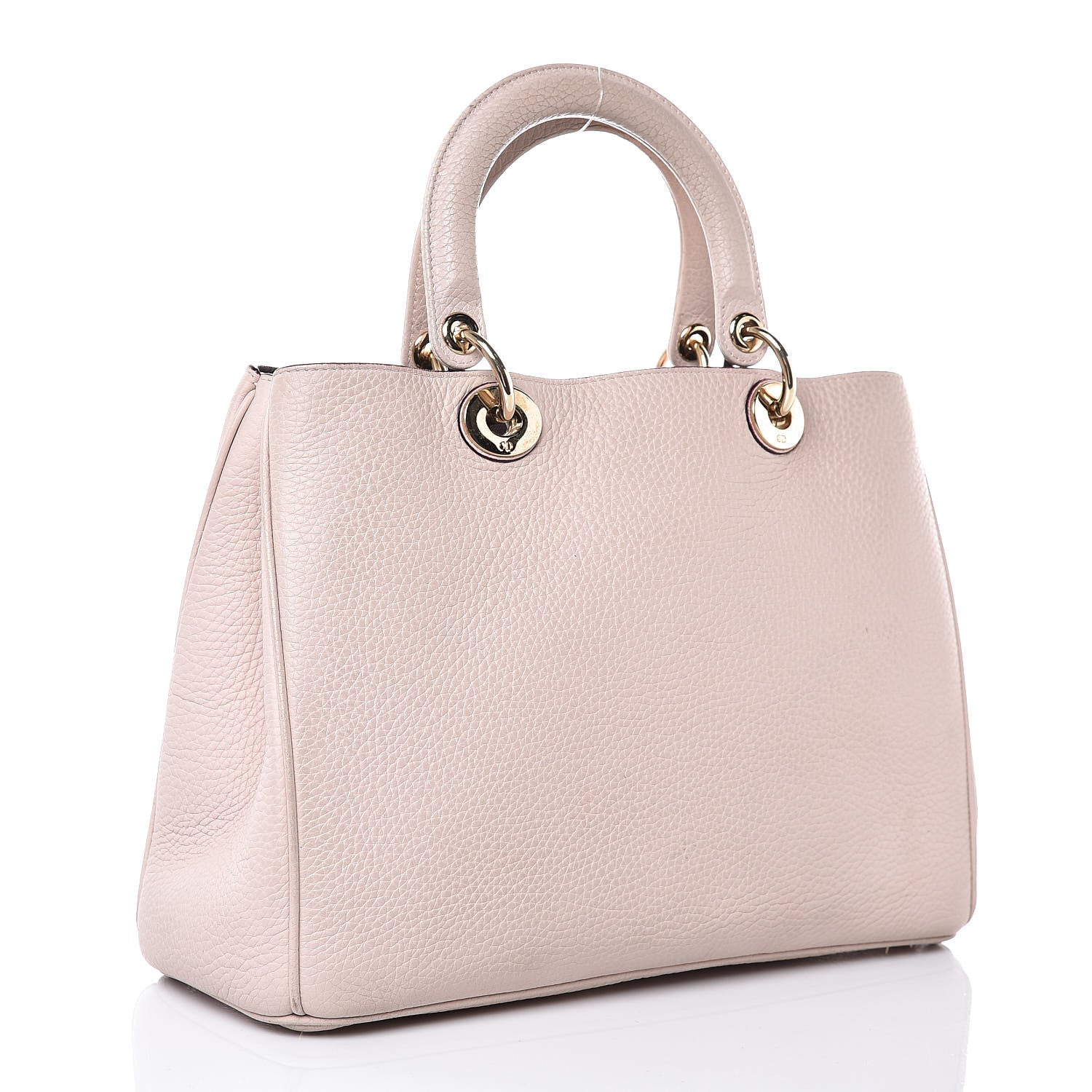 Christian Dior Bullcalf Medium Diorissimo Bag Rose Poudre 3 of 15