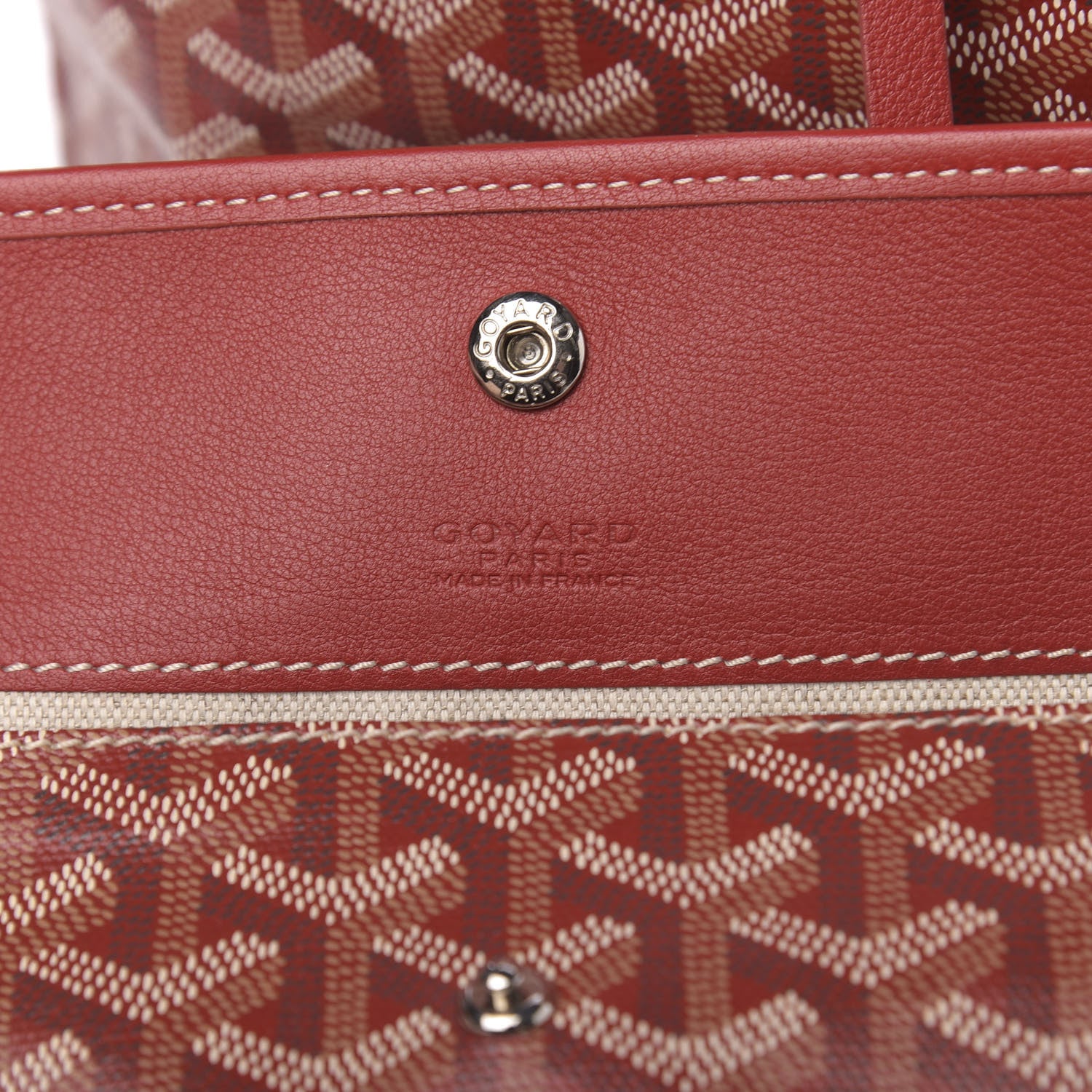 Goyard Goyardine Saint Louis PM Red 5 of 17