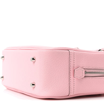 Hermes Chevre Mysore Mini Plume Rose Sakura 10 of 10