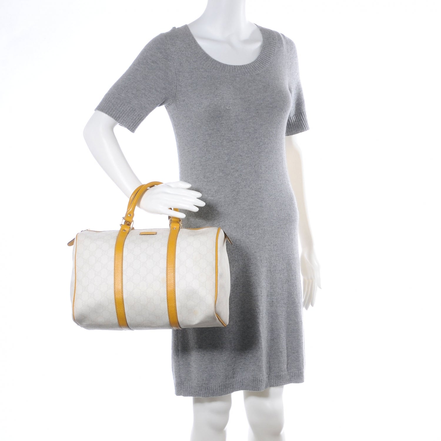 Gucci GG Plus Medium Joy Boston White 2 of 9