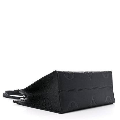 Louis Vuitton Empreinte Monogram Giant Onthego GM Black 4 of 8
