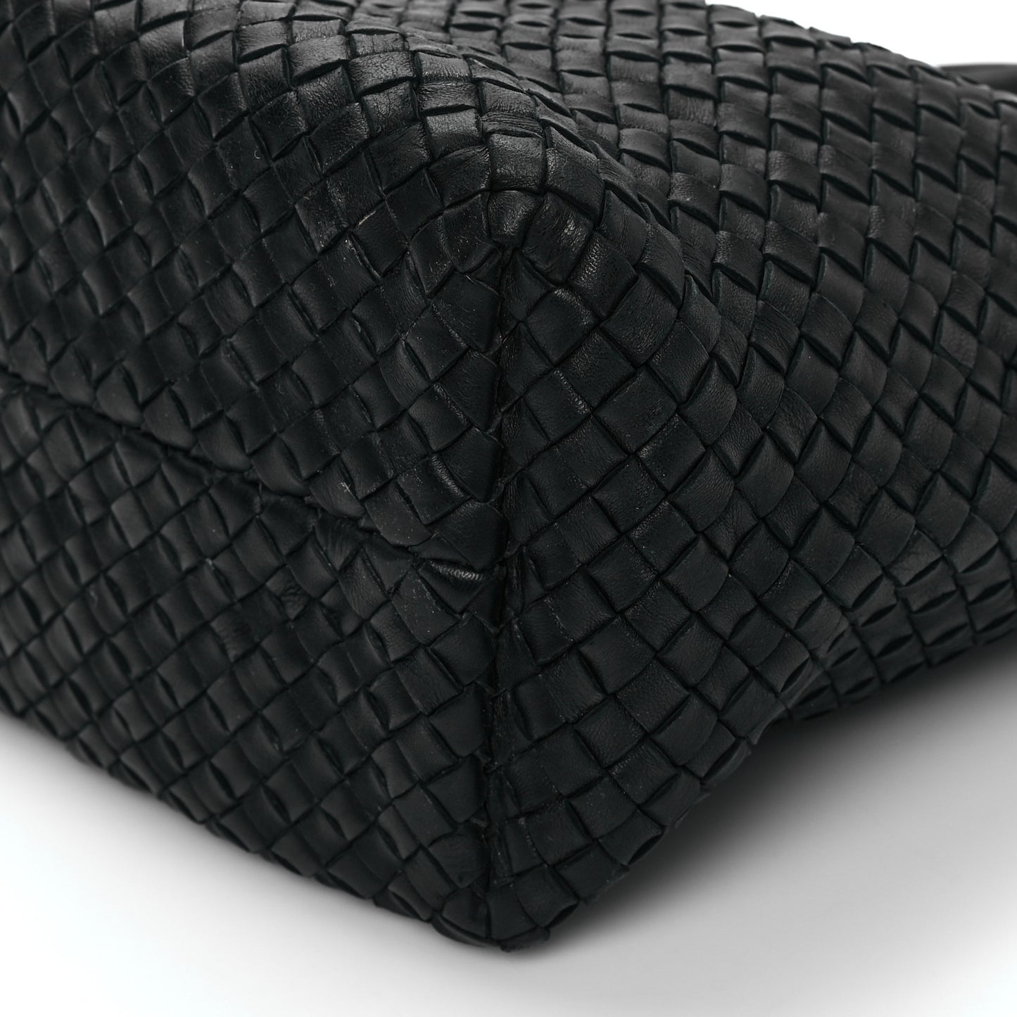 Nappa Intrecciato Mini Cabat Black