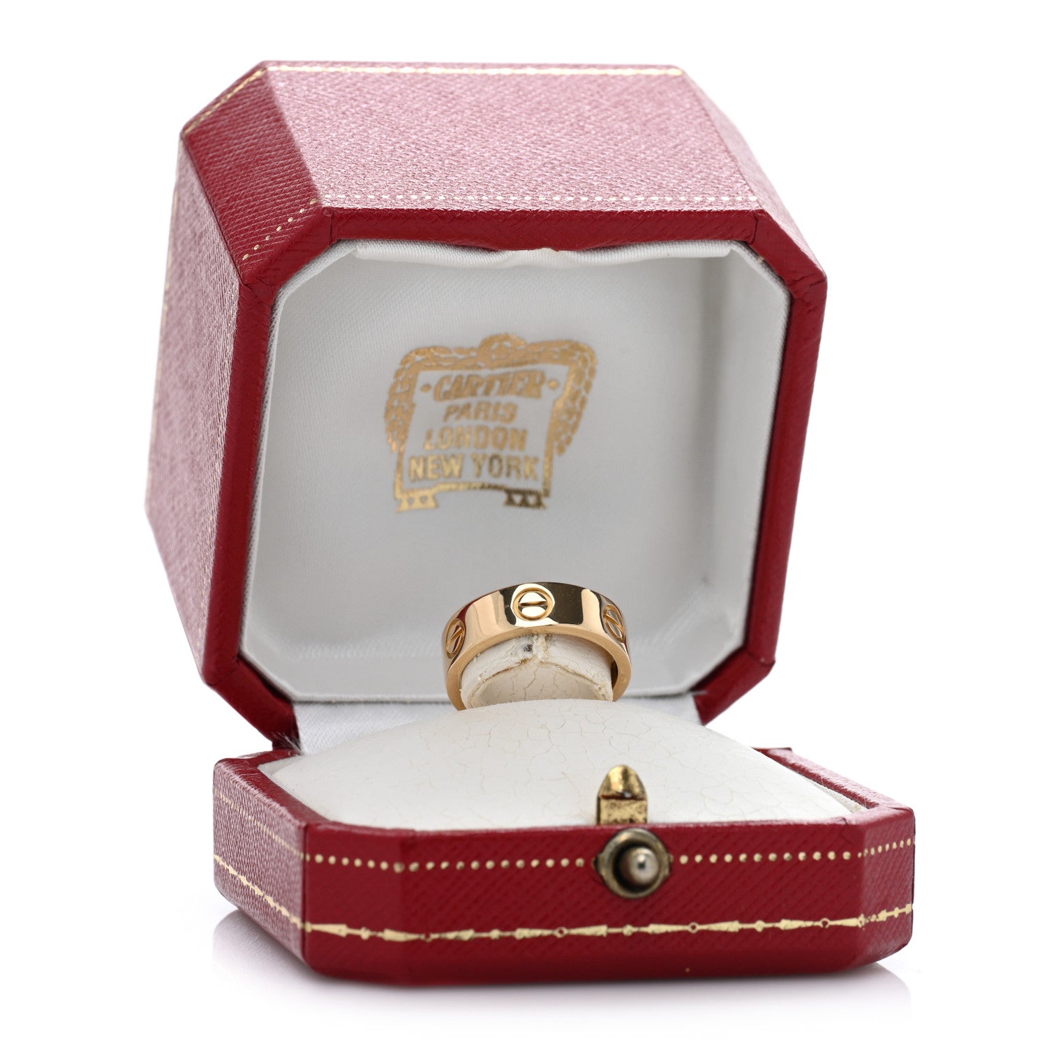 Cartier 18K Yellow Gold 5.5mm LOVE Ring 49 5 5 of 5