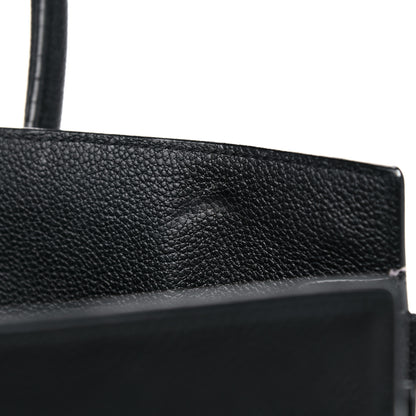 Saint Laurent Grained Calfskin Small Sac De Jour Black 11 of 16