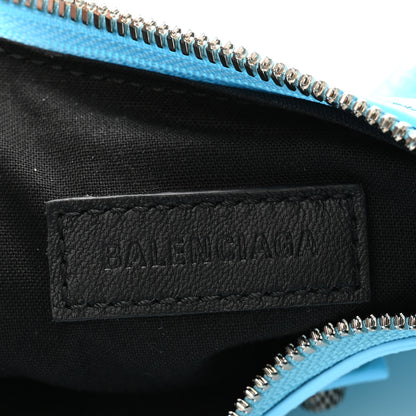 Balenciaga Agneau Arena Le Cagole Shoulder Bag XS Blue 7 of 11
