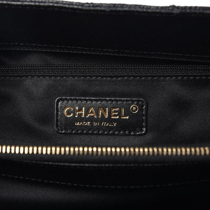 Chanel Caviar Quilted Grand Shopping Tote GST Black 6 of 7
