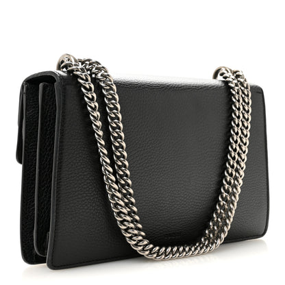 Gucci Pebbled Calfskin Small Dionysus Shoulder Bag Black 3 of 11