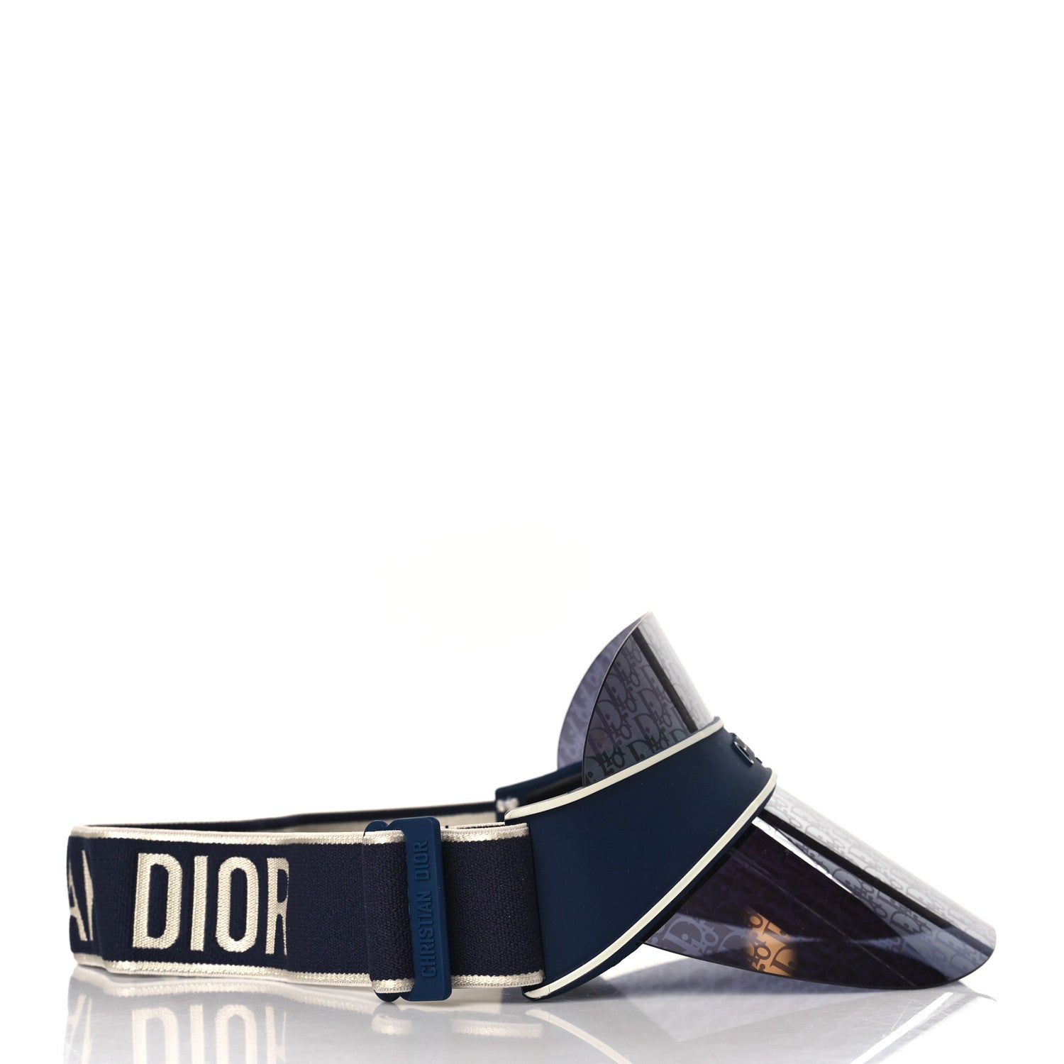 Christian Dior Oblique DiorClub V1U Sun Visor Blue 5 of 7