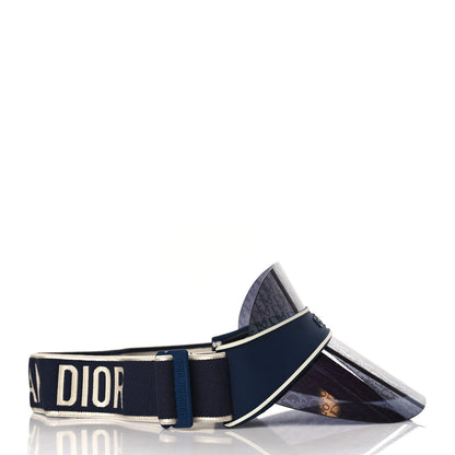 Christian Dior Oblique DiorClub V1U Sun Visor Blue 5 of 7
