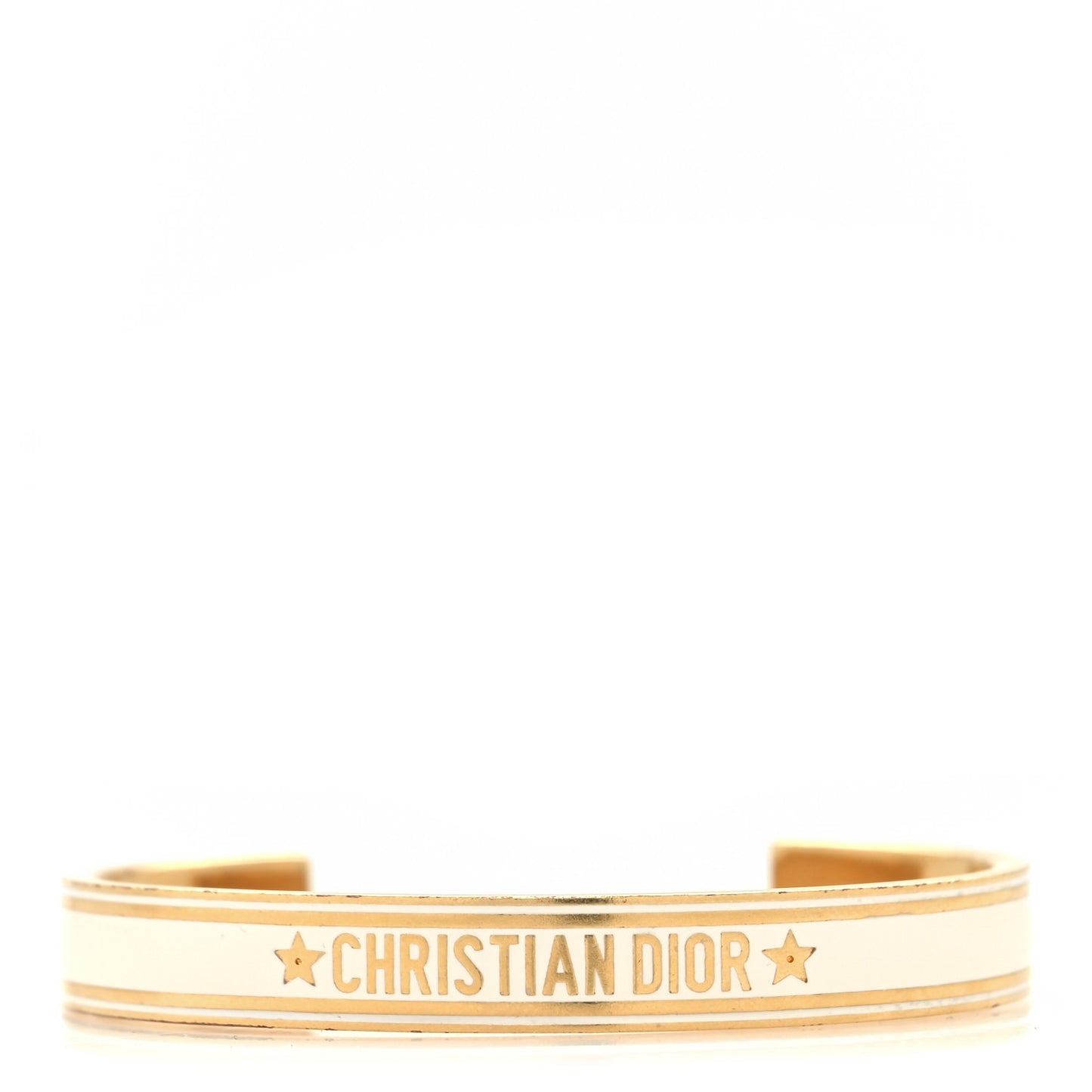 Metal Enamel Code Bangle Bracelet White Gold White
