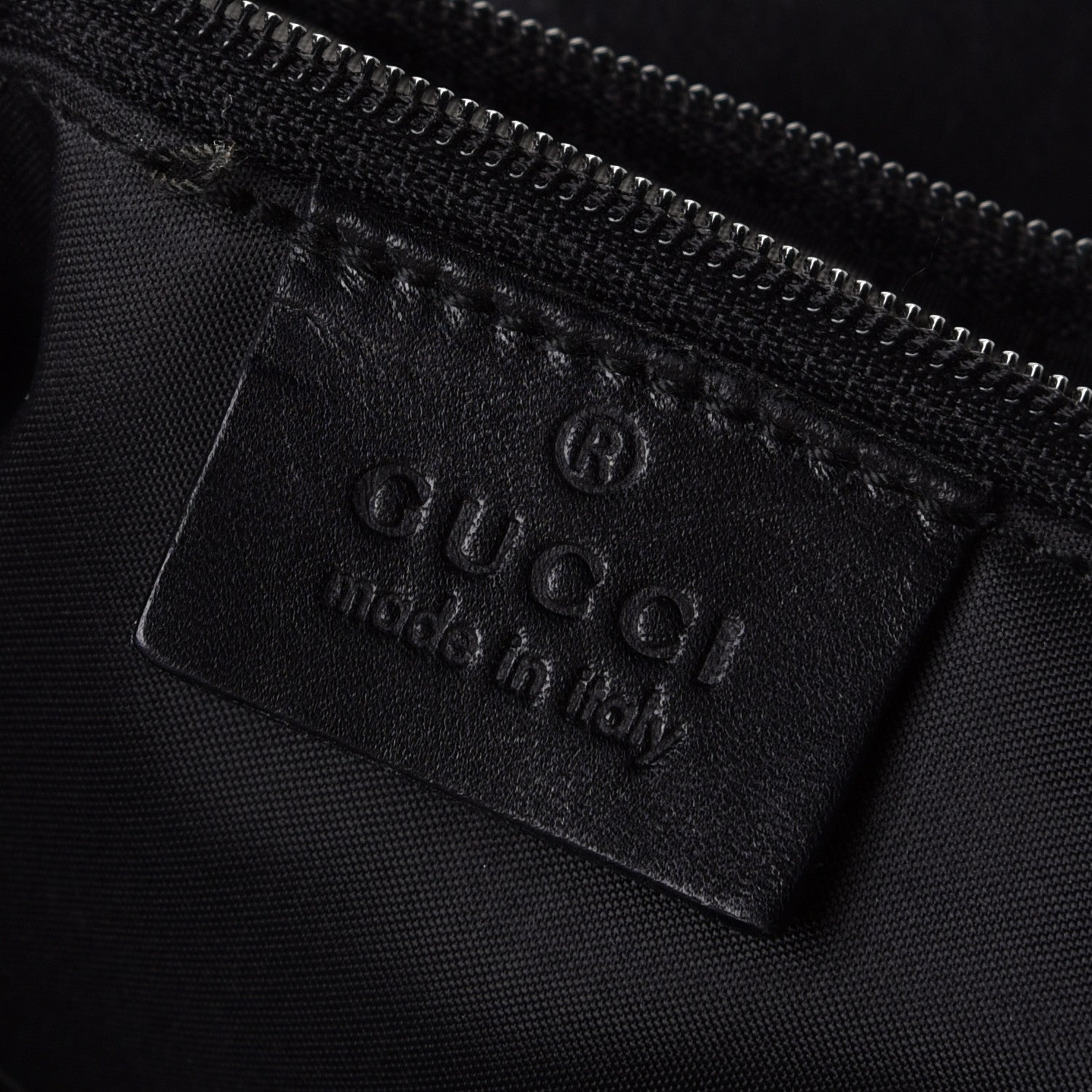 Gucci Nylon Monogram Backpack Black 10 of 11
