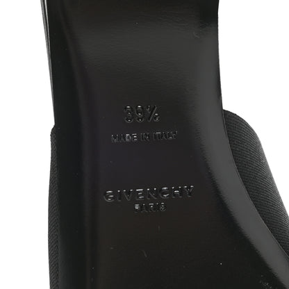 Givenchy Lambskin Bedford Logo Mule Slides 39.5 Black 6 of 7