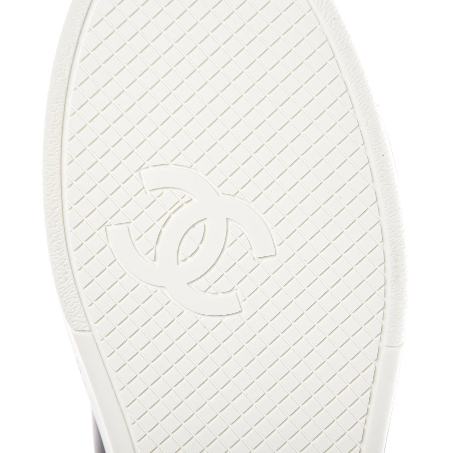 Chanel Calfskin CC Womens Sneakers 41 Black 6 of 10