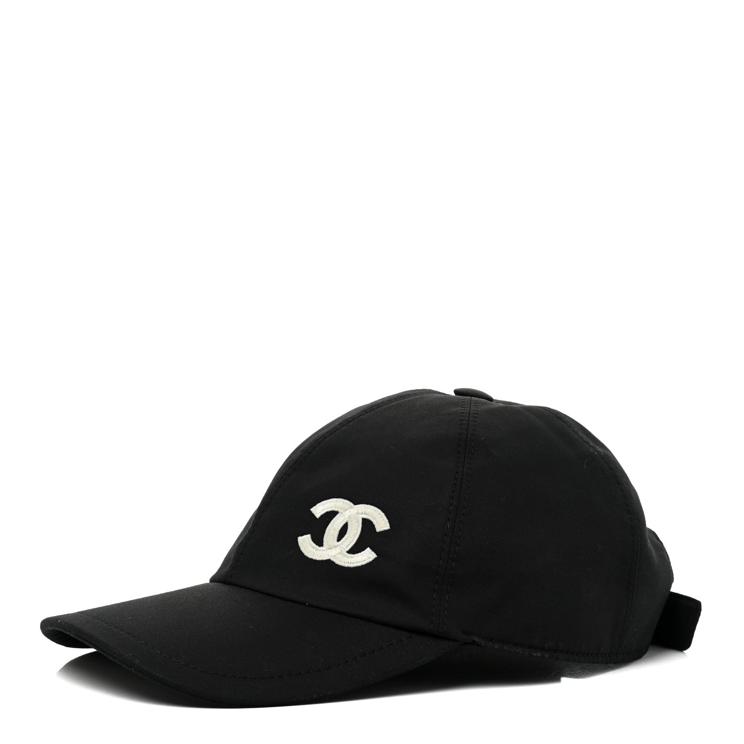 Chanel Cotton CC Cap Hat Black 2 of 10