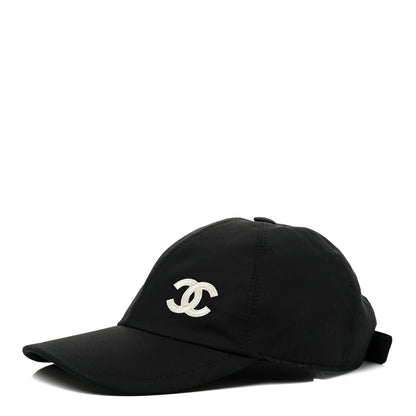 Chanel Cotton CC Cap Hat Black 2 of 10