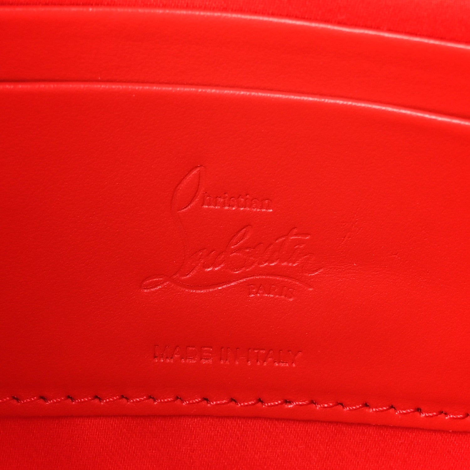 Christian Louboutin Metallic Nappa Loubila Shoulder Bag Leche 6 of 8