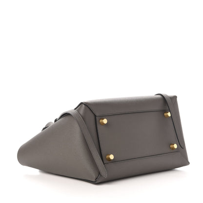 Celine Grained Calfskin Mini Belt Bag Grey 4 of 12