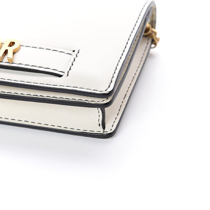 Christian Dior Calfskin J'Adior Wallet on Chain Pouch Off White 8 of 8