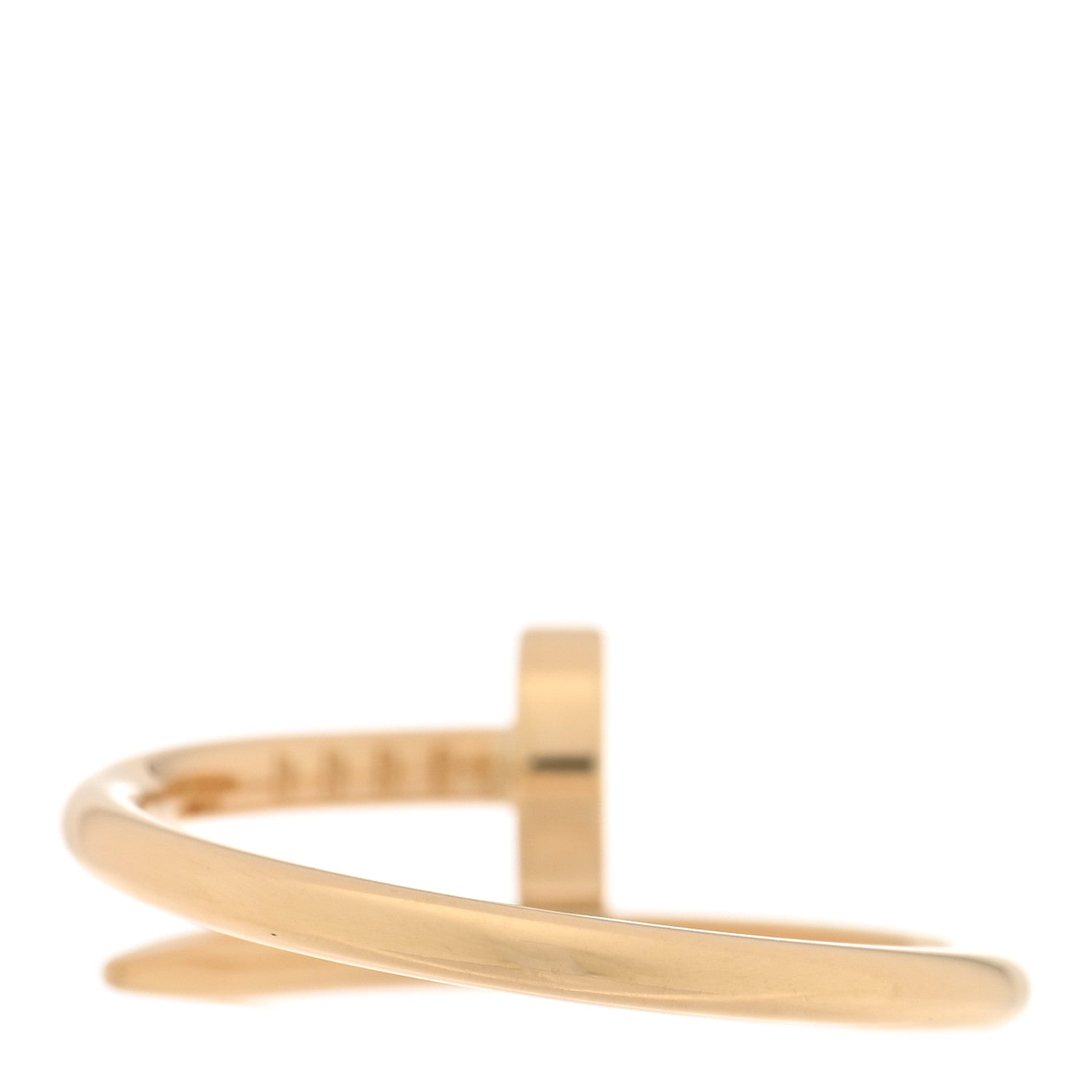 Cartier 18K Yellow Gold Small Juste Un Clou Ring 49 5 3 of 6