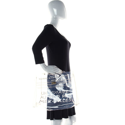 Hermes Vinyl Souvenir De L'Exposition Kelly Transparent 2 of 9