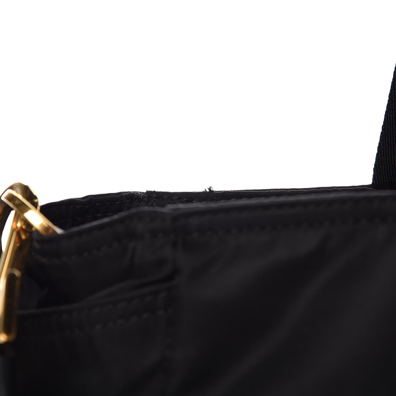 Prada Nylon Vela Baby Bag Black 11 of 11