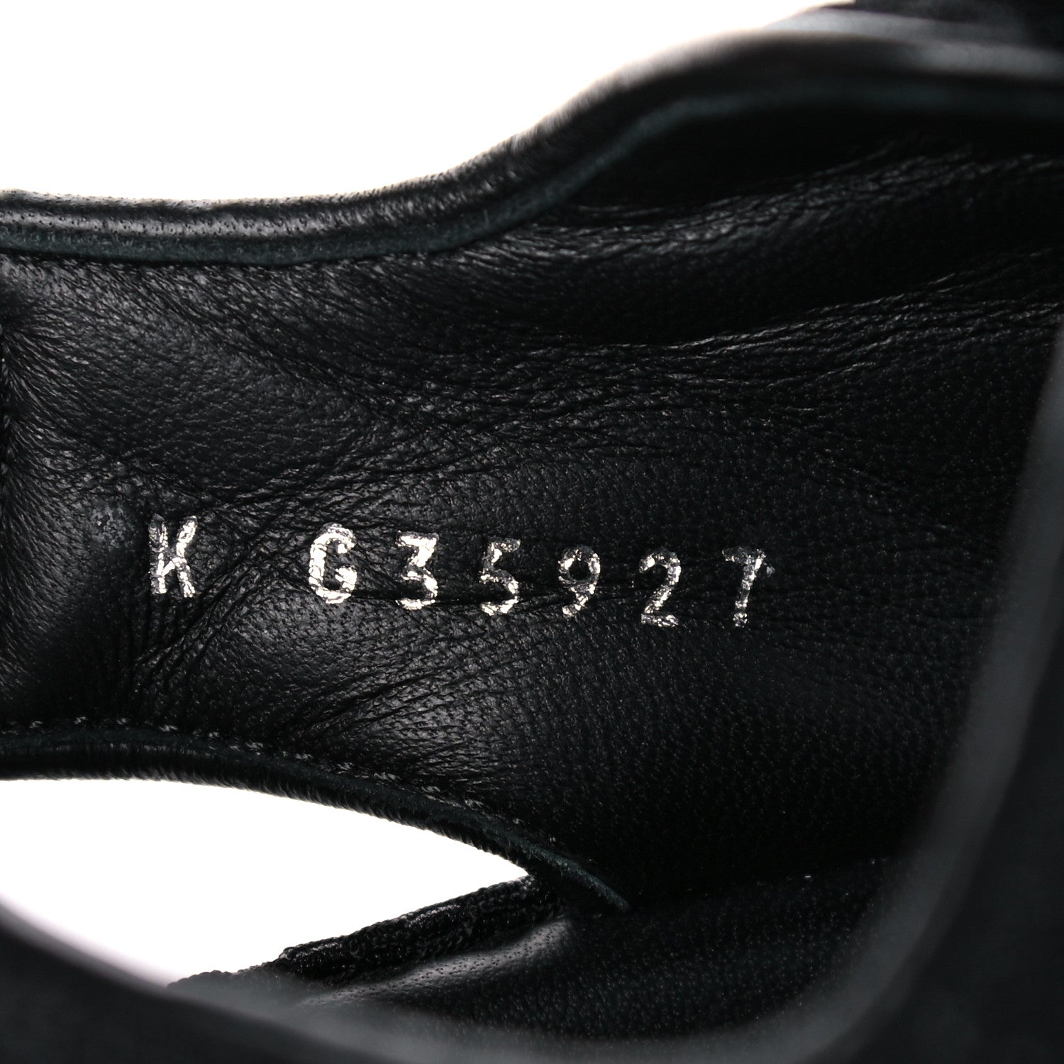 Chanel Fabric Velcro Dad Sandals 38 Black 10 of 13