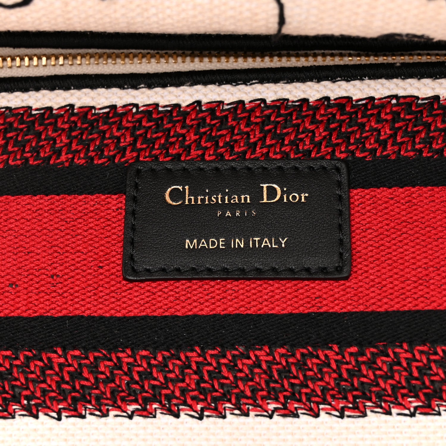 Christian Dior Canvas Medium DiorAmour Graffiti Lady D-Lite Latte 6 of 9