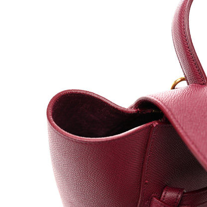 Celine Grained Calfskin Mini Belt Bag Plum 11 of 11