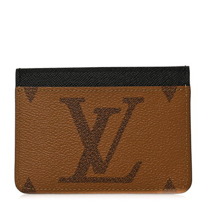 Louis Vuitton Reverse Monogram Side Up Card Holder 1 of 6