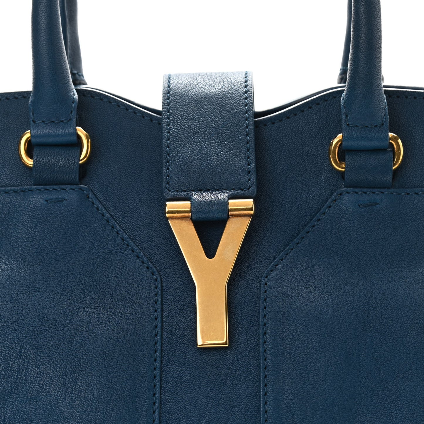 Sheepskin Medium Cabas ChYc Blue