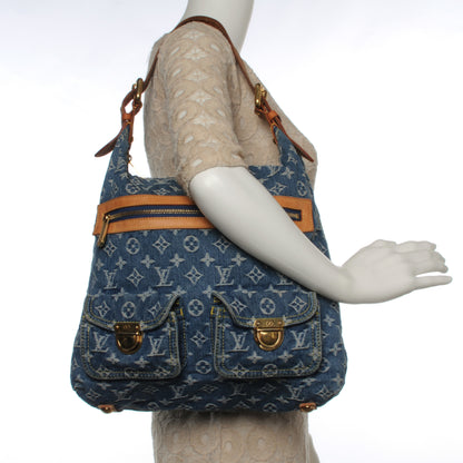 Louis Vuitton Denim Baggy GM Blue 2 of 7
