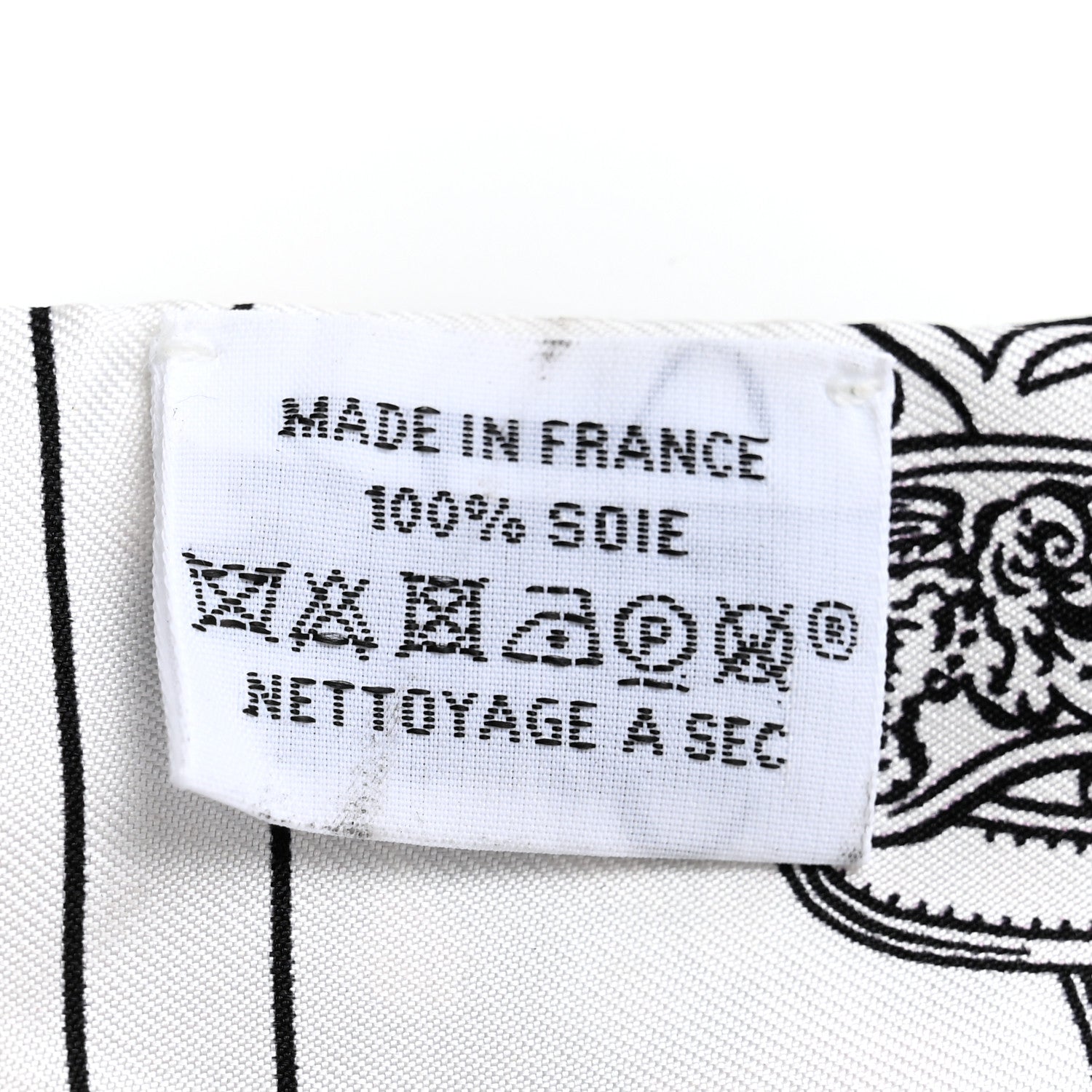 Hermes Silk Brides de Gala en Fleurs Twilly Black Multicolor White 3 of 5