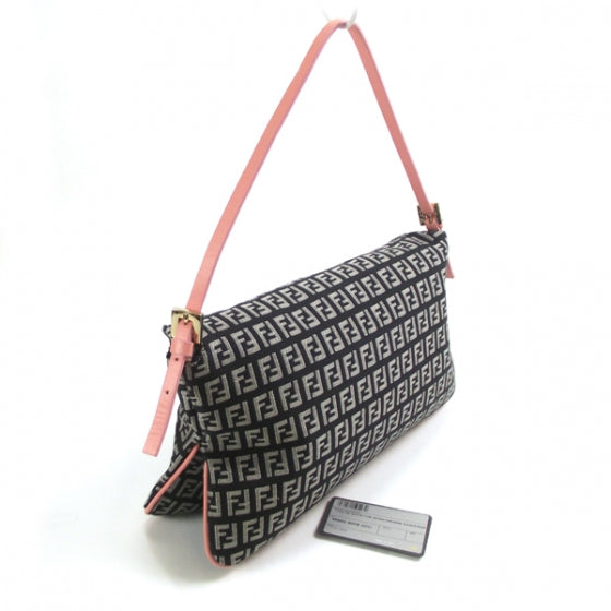 Fendi Zucchino Baguette Pink 3 of 12