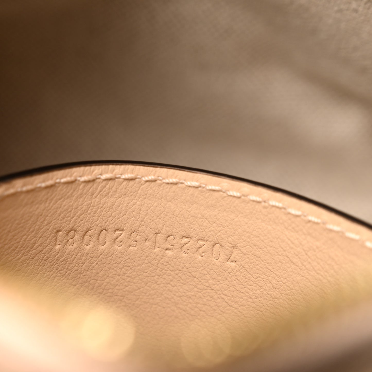 Calfskin GG Matelasse Mini Bowler Bag Naturale