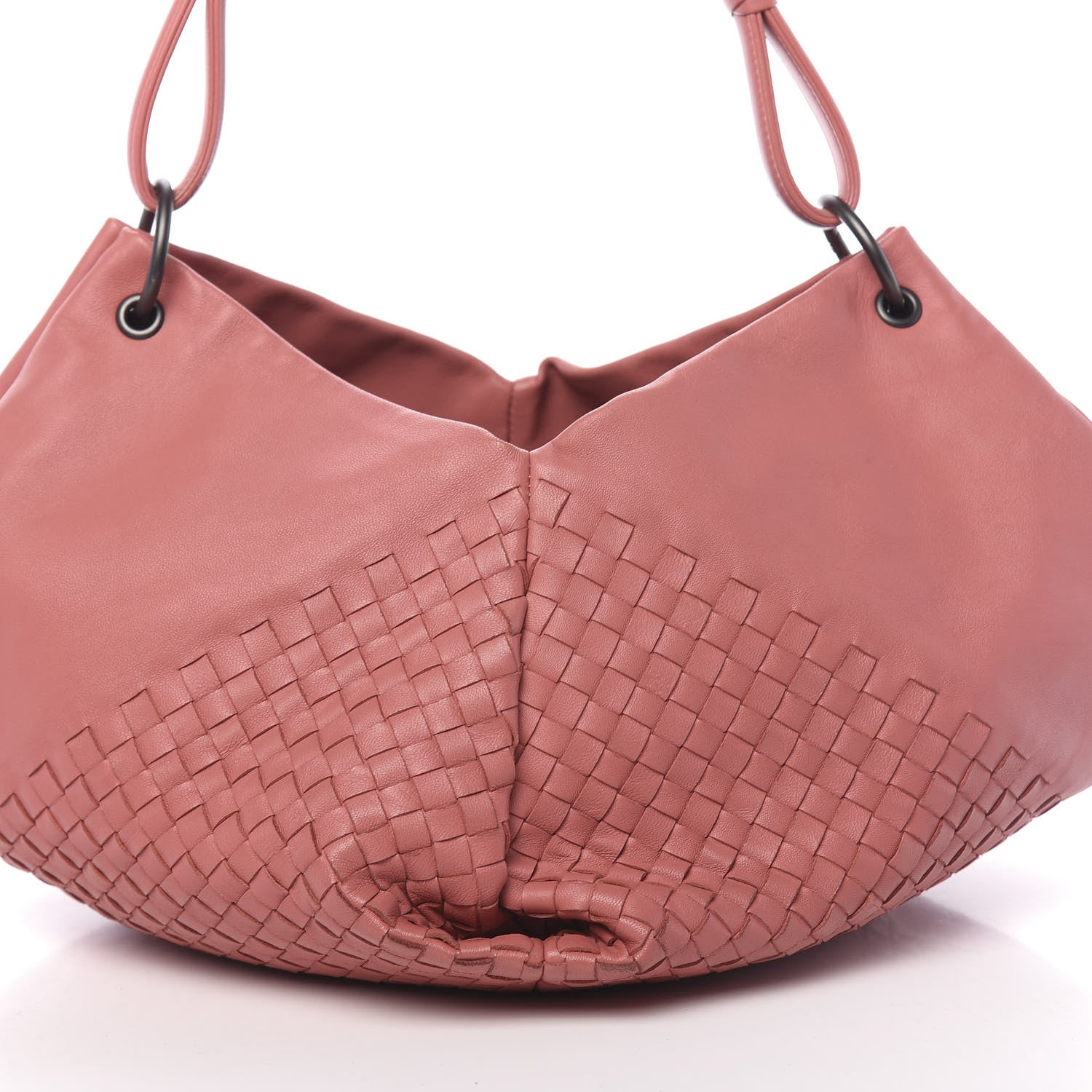 Bottega Veneta Nappa Intrecciato Aquilone Fortune Cookie Hobo Quarzo 9 of 12