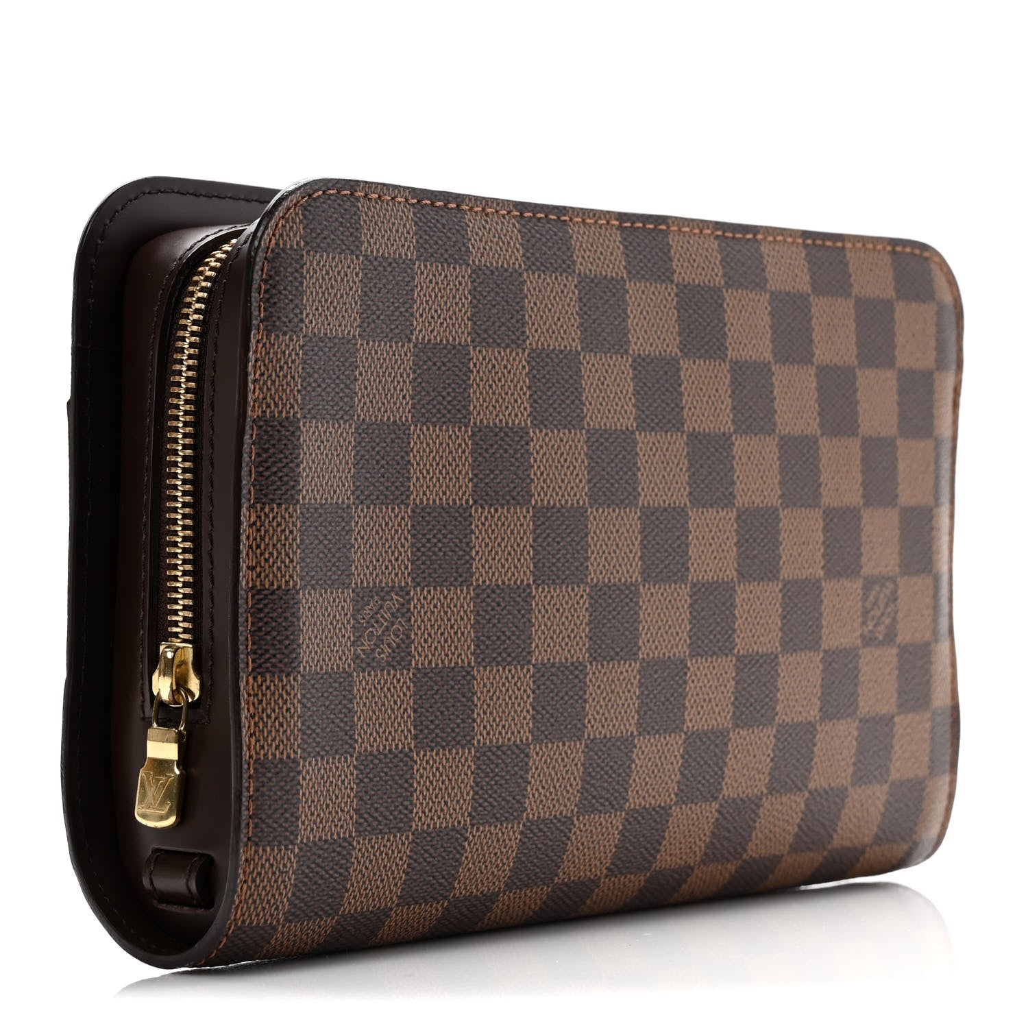 Louis Vuitton Damier Ebene Pochette Saint Louis Clutch 4 of 9